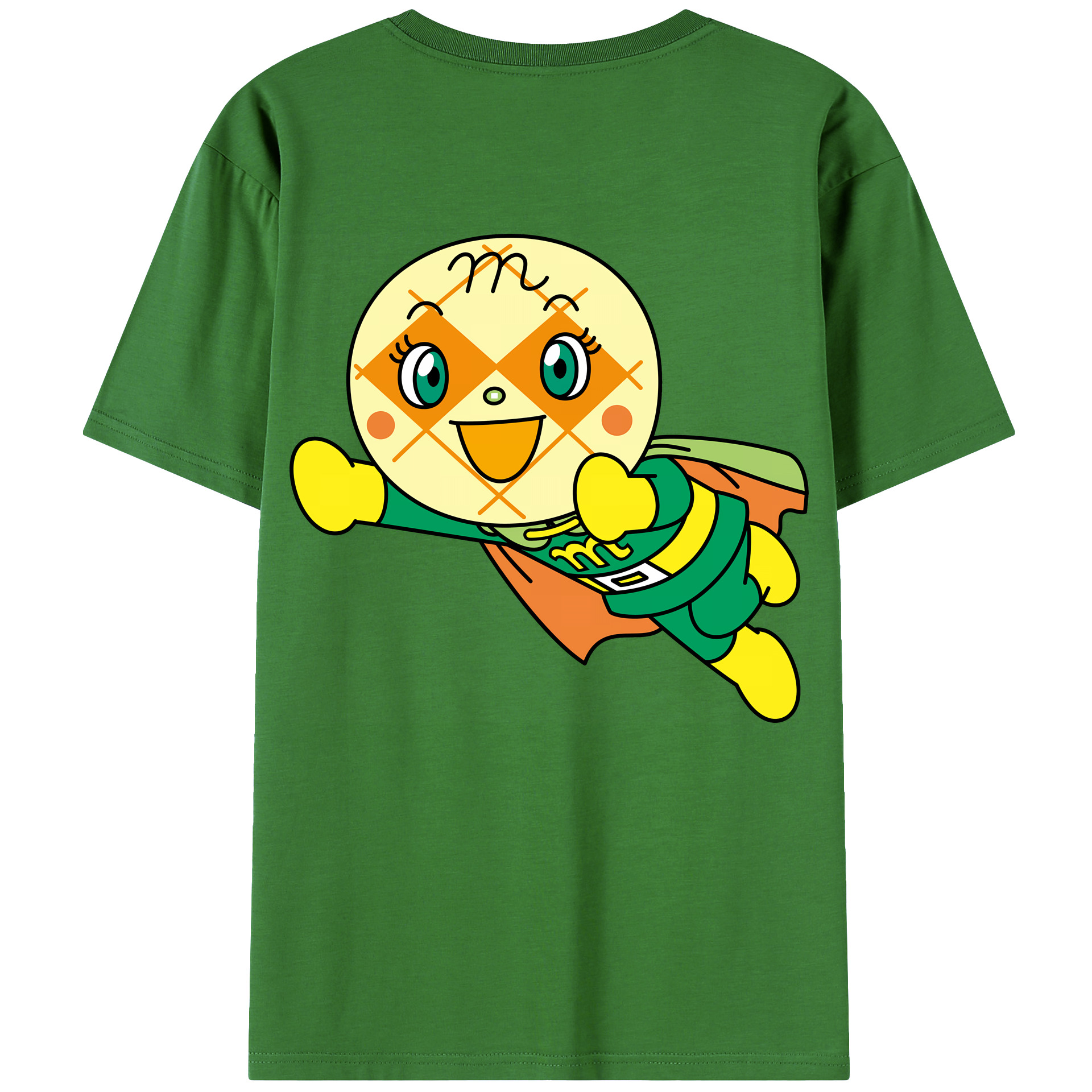 （画像用） アンパンマン Anpanman レディース半袖Tシャツ(バックプリント)